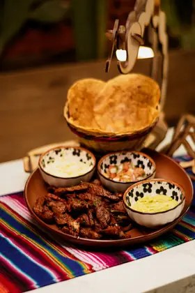 Fajitas asadas