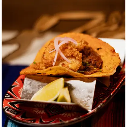 Taco de pescado