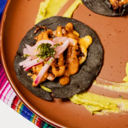 Taco de pulpo