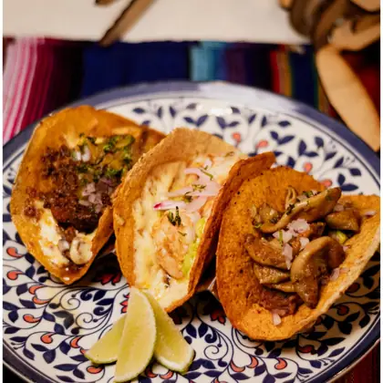 Trío de tacos
